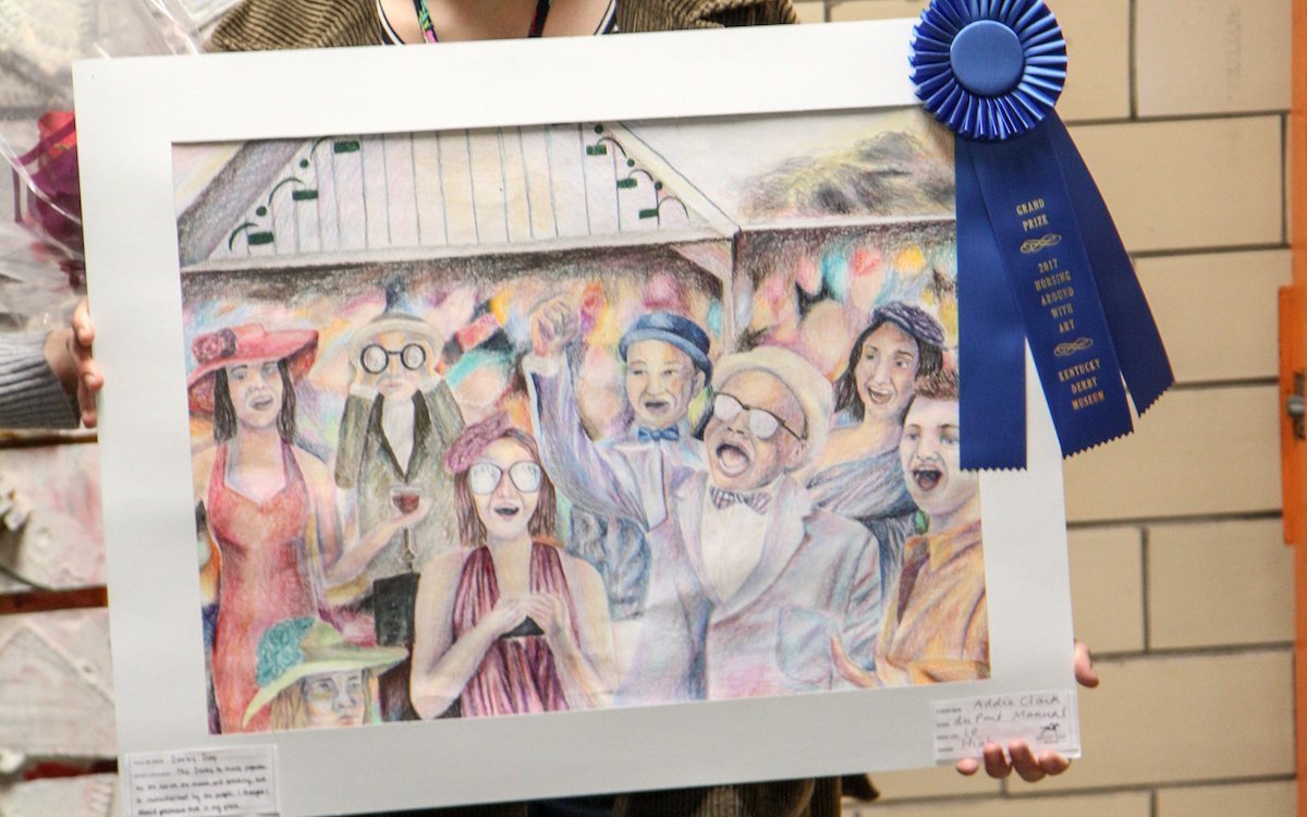 duPont Manual High School sophomore wins Grand Prize in 31st annual Horsing Around With Art competition