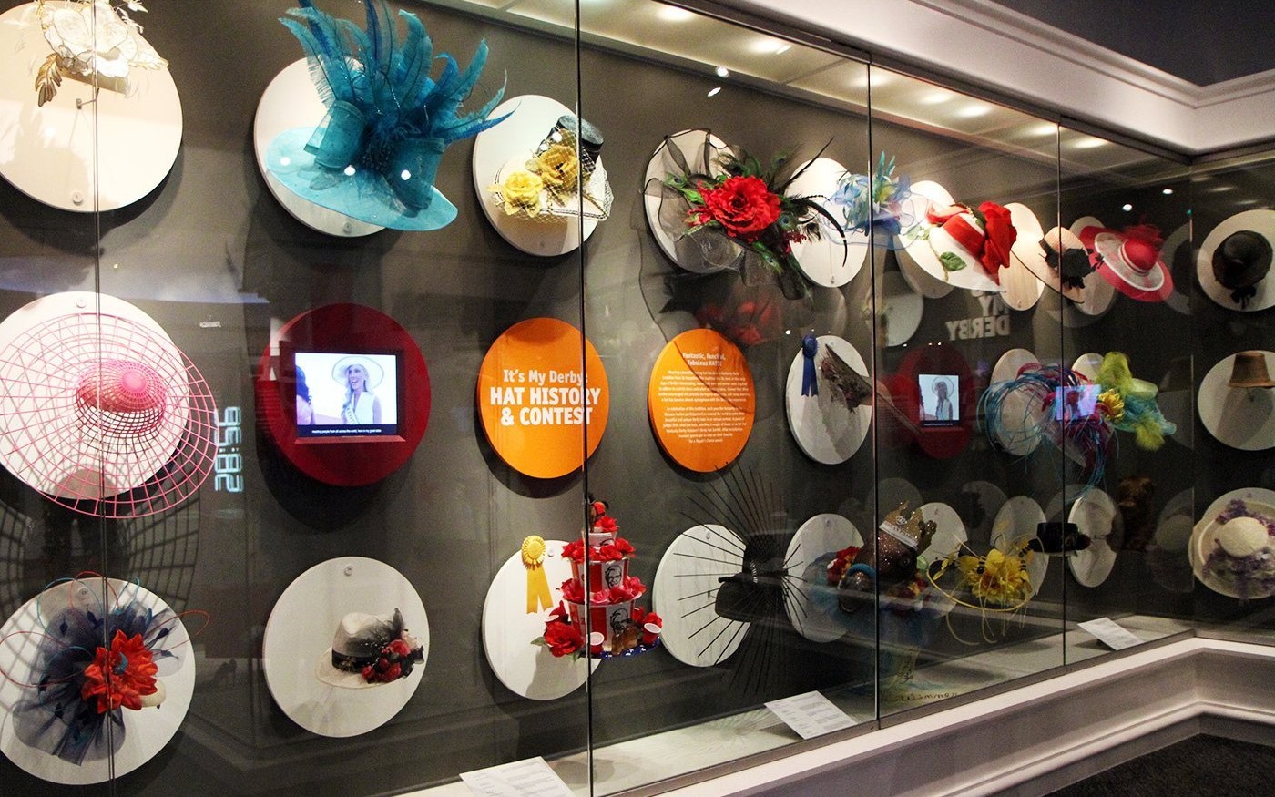 Kentucky Derby Museum’s It’s My Derby fashion exhibit updated with winners of  the 2016 Hat Contest and celebrity Derby Day ensembles