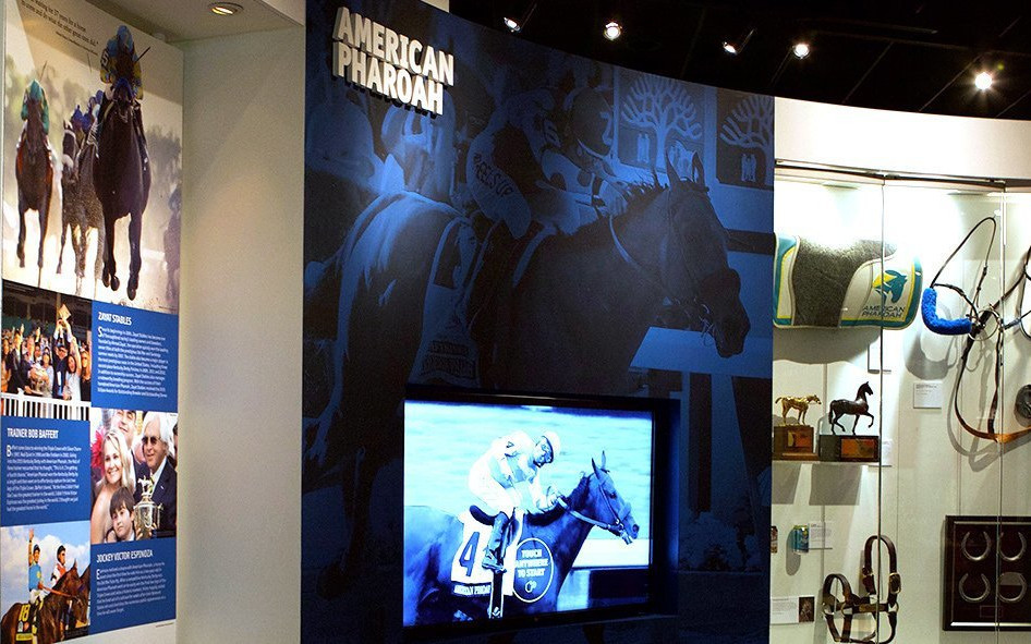 Permanent American Pharoah exhibit now open at the Kentucky Derby Museum