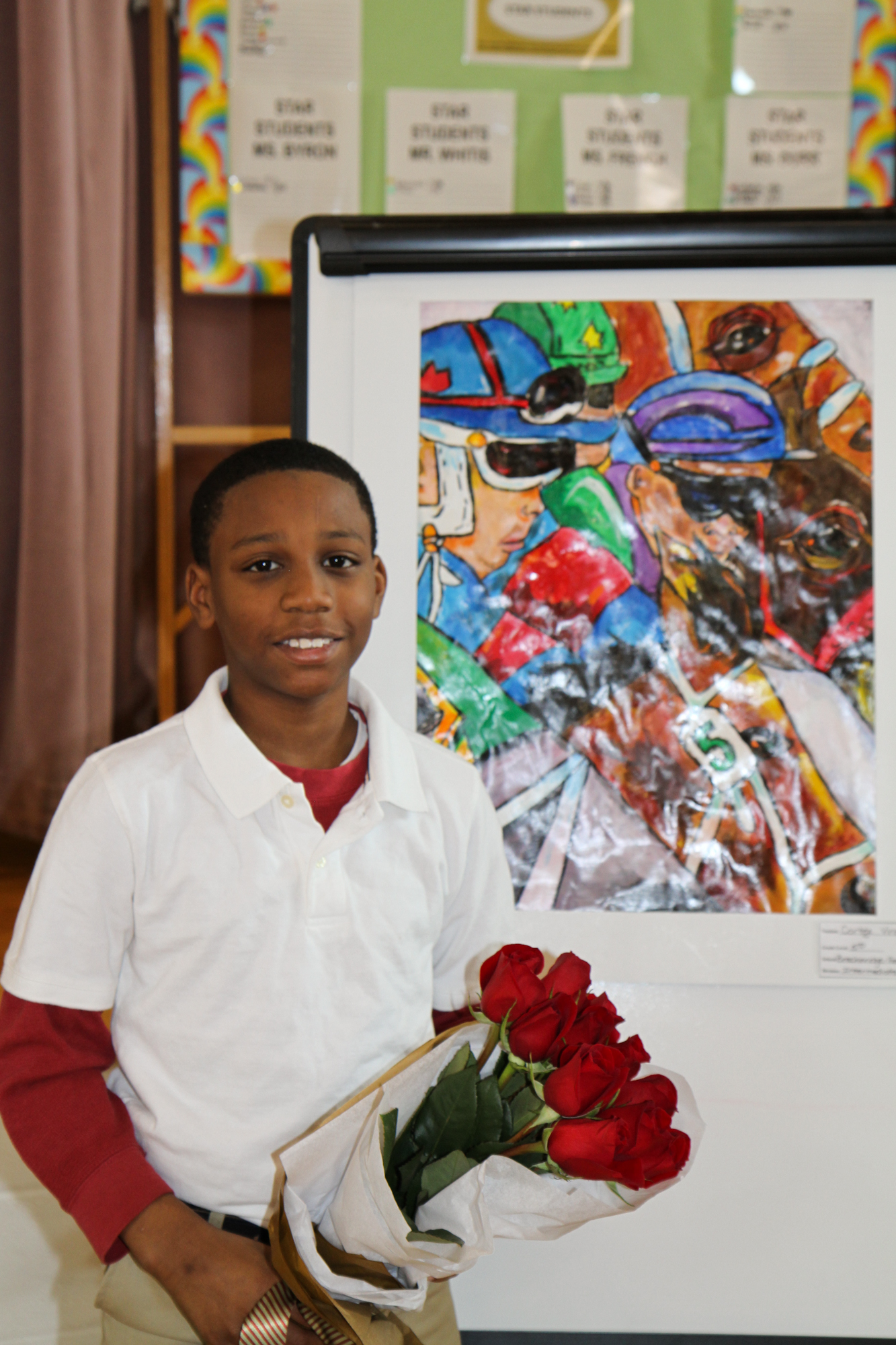 2013 Student Art Show Winner Surprised With Box Seats to the Kentucky Derby