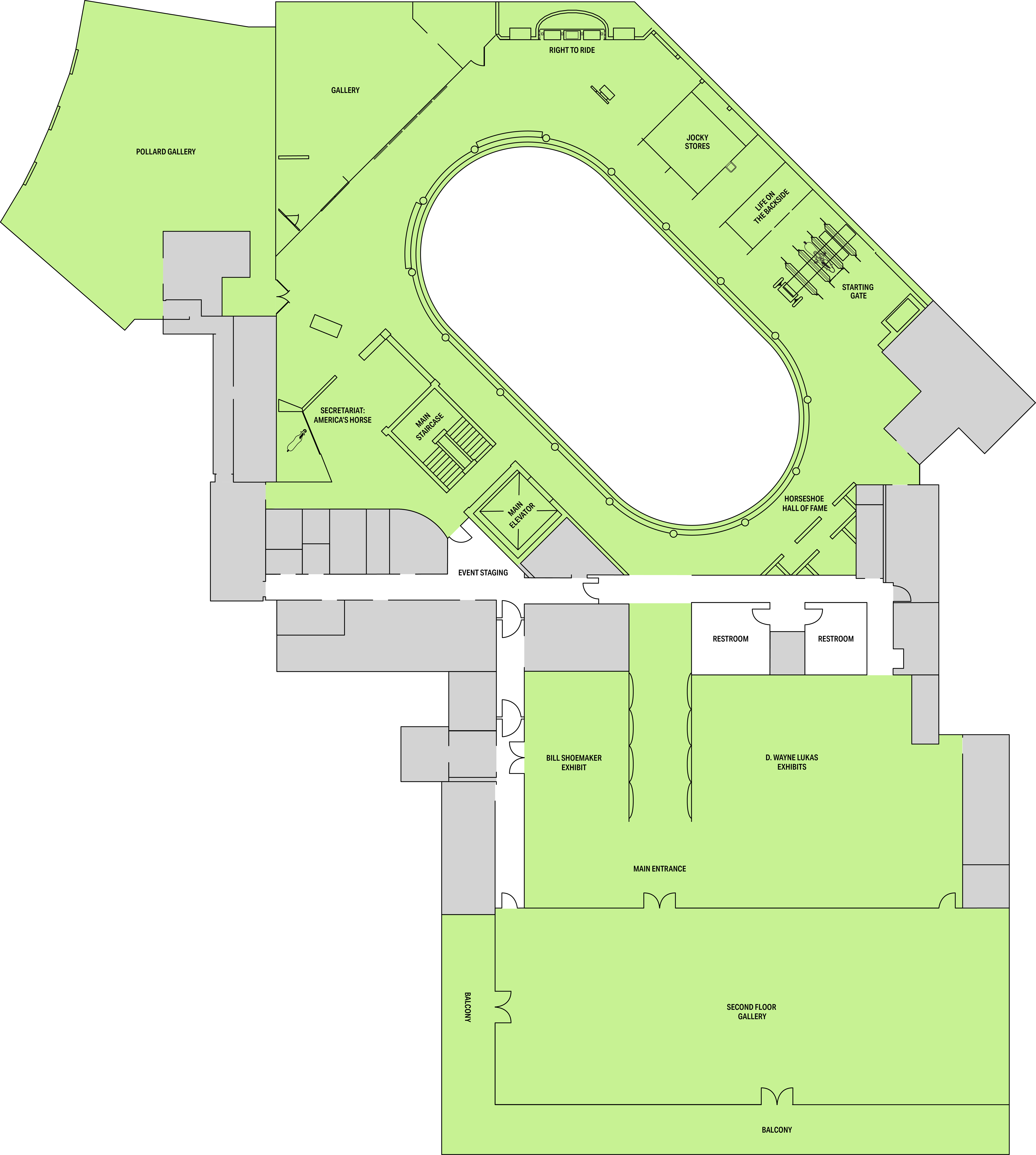 Kentucky Derby Museum Night at the Museum 2nd floor