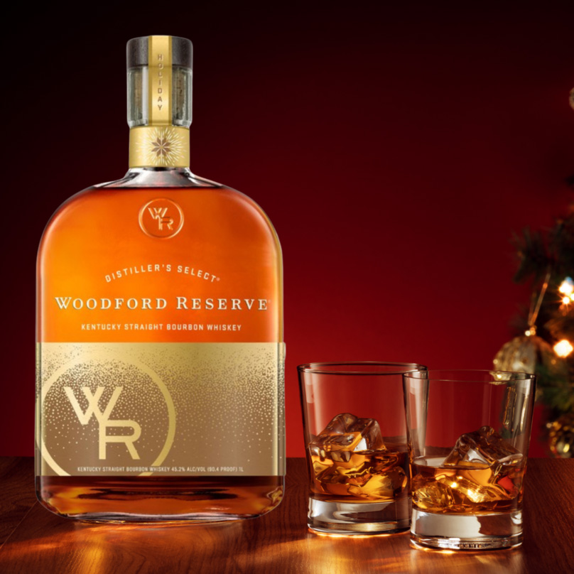 Limited-edition Woodford Reserve Holiday Bottle