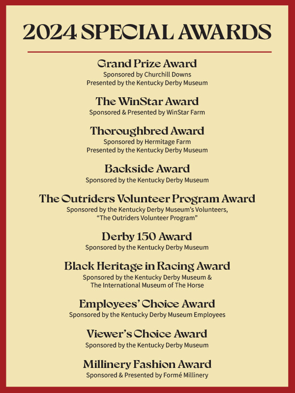 List of Special Award categories