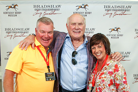 Members at Terry Bradshaw Bourbon Event