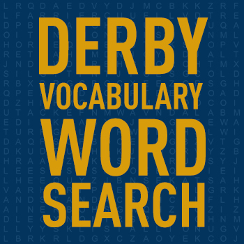 Derby Vocab Word Search