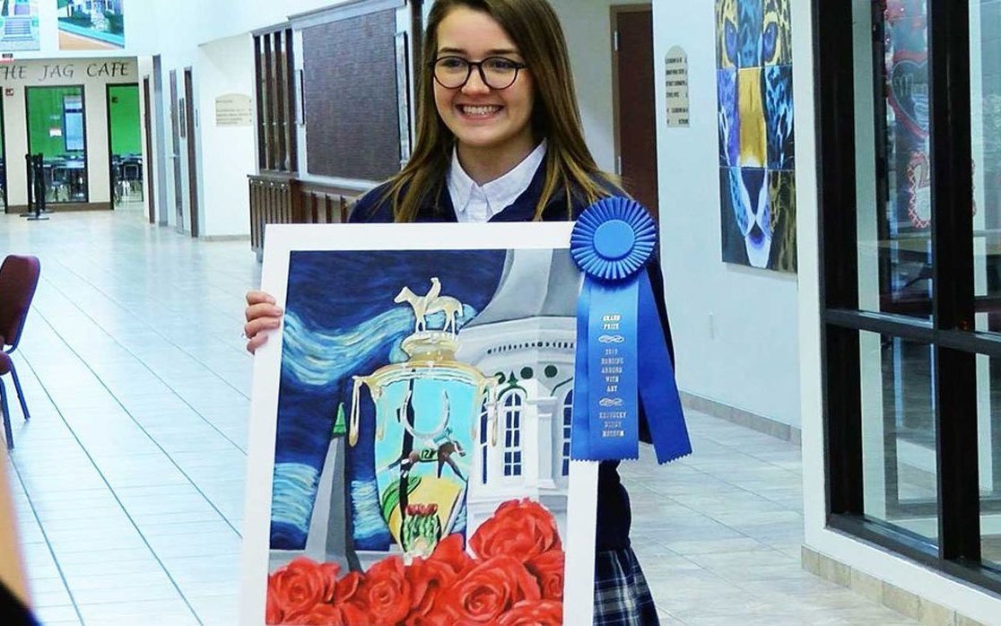 Mercy Academy student wins Derby Museum art contest