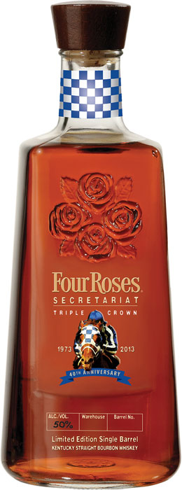 Four Roses Bourbon Unveils Commemorative Secretariat Bottle