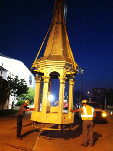 Spires renovation under way at the Kentucky Derby Museum 